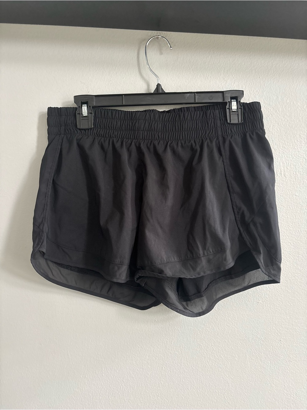 Women's Black Athleta Shorts - Lightweight Running Shorts Medium